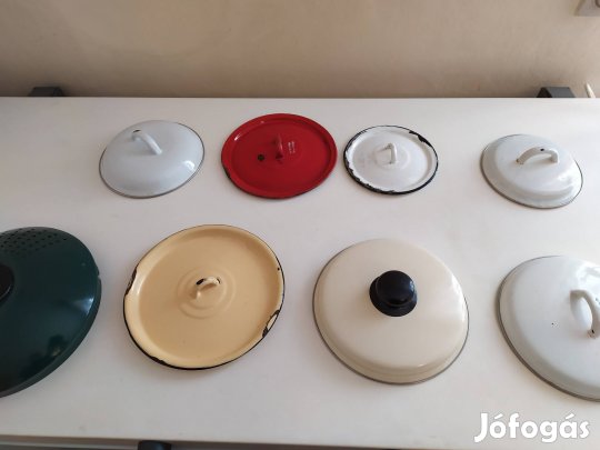 zománcozott edény fedők