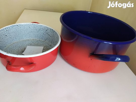 zománcozott nagyméretű labasok