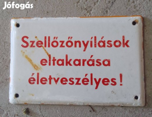 zománctábla zománcozott