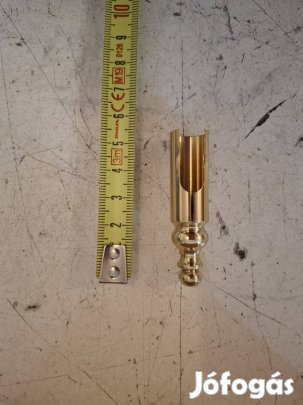 zsanér, lezáró dísz, sárgaréz vasalat, új