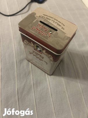 zsidó adománygyűjtő persely (pushka),