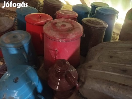 zsíros bödön véndő zománcozott eladó egyben 