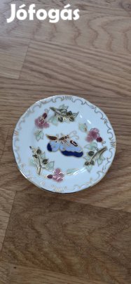 zsolnay pillangos porcelán tálka